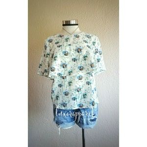FLORAL TOP